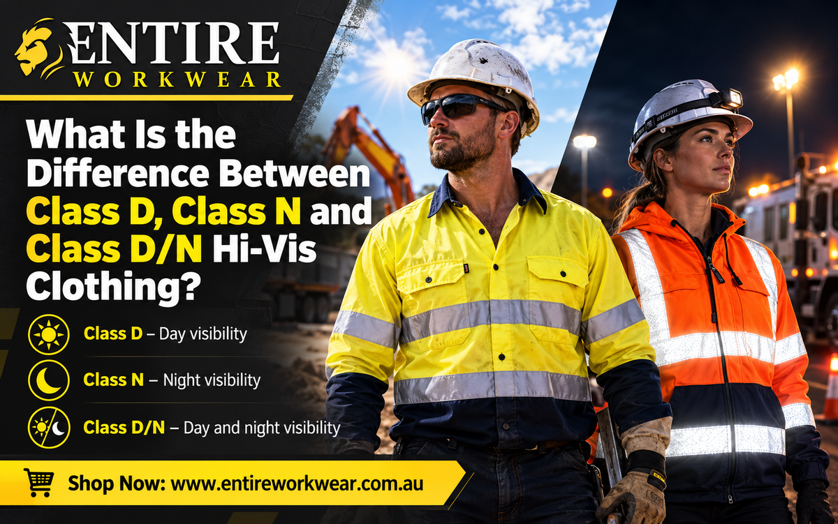 What Is the Difference Between Class D, Class N and Class D/N Hi-Vis Clothing?