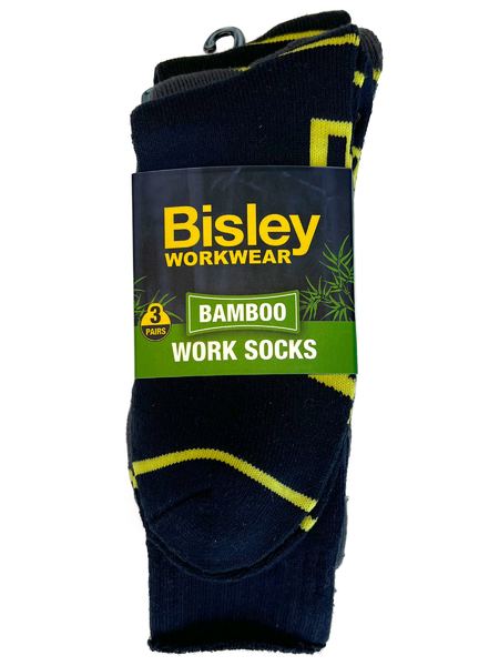 Bamboo Work Socks (3X Pack) BSX7020