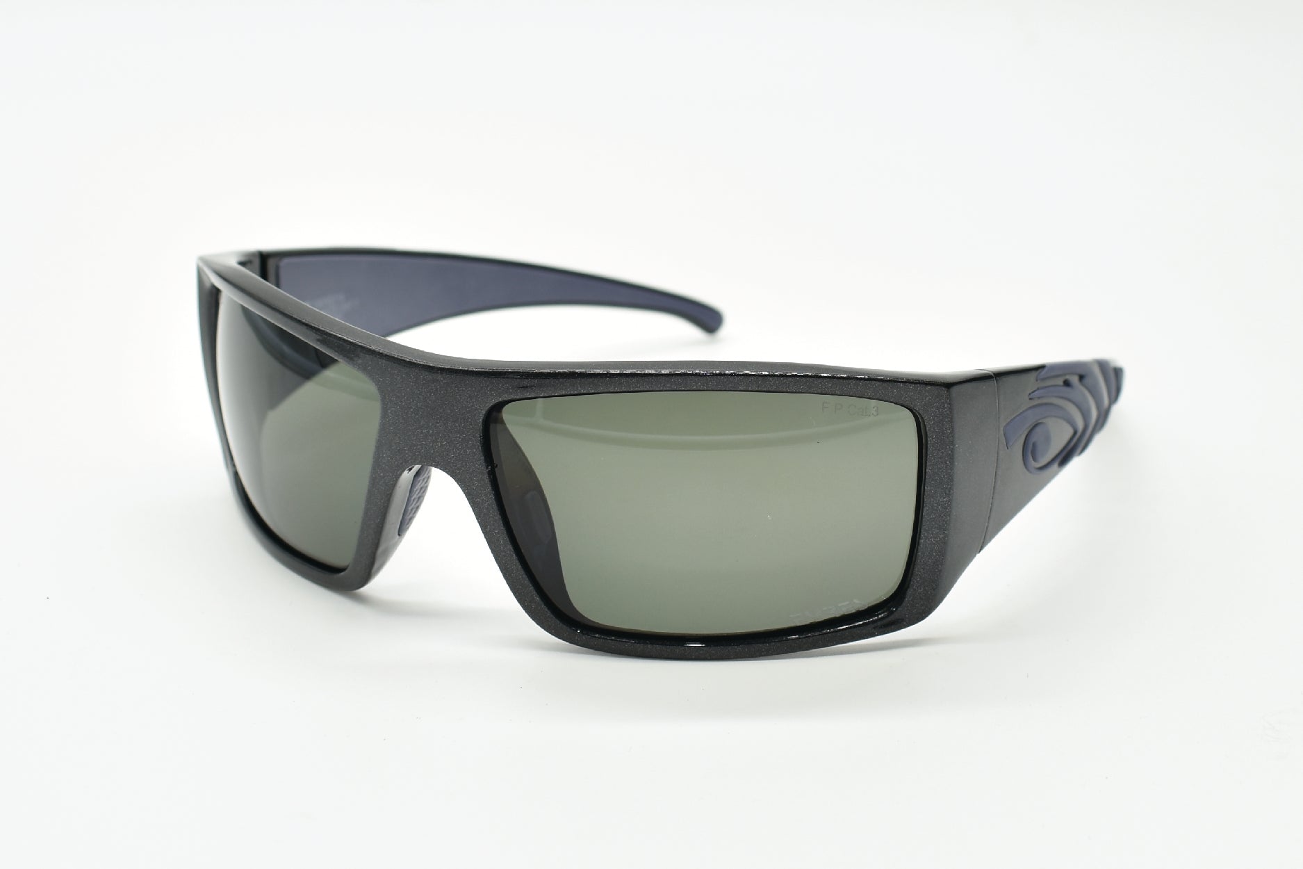Eyres Allblack Polarised Safety Sunglasses 952-SMG-PG