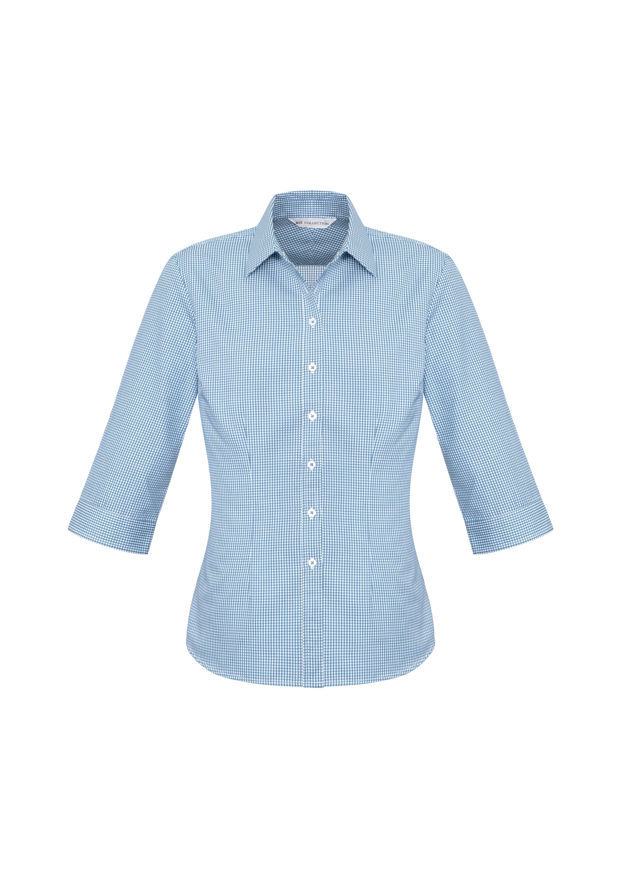 BIZ COLLECTION Womens Ellison 3/4 Sleeve Shirt S716LT