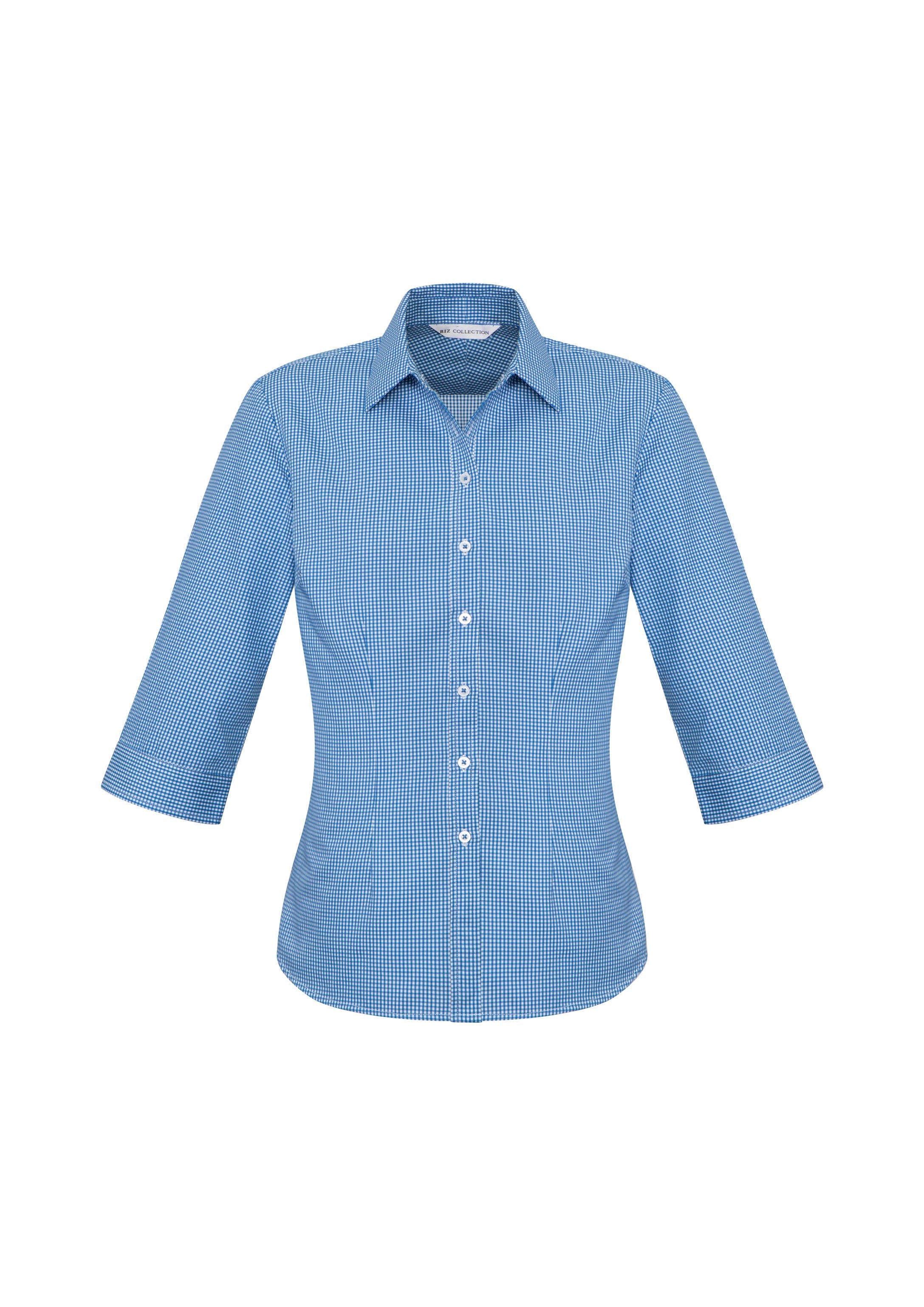 BIZ COLLECTION Womens Ellison 3/4 Sleeve Shirt S716LT