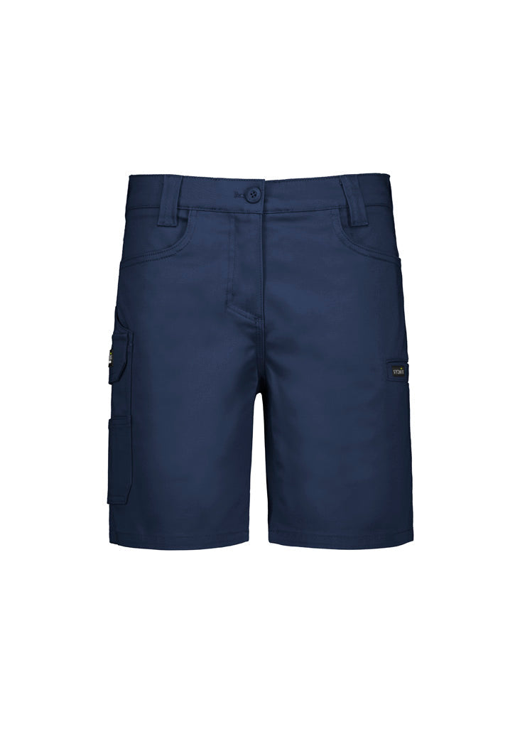 SYZMIK Womens Essential Stretch Cargo Short ZS735