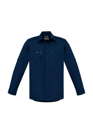 SYZMIK Mens Streetworx L/S Stretch Shirt ZW350