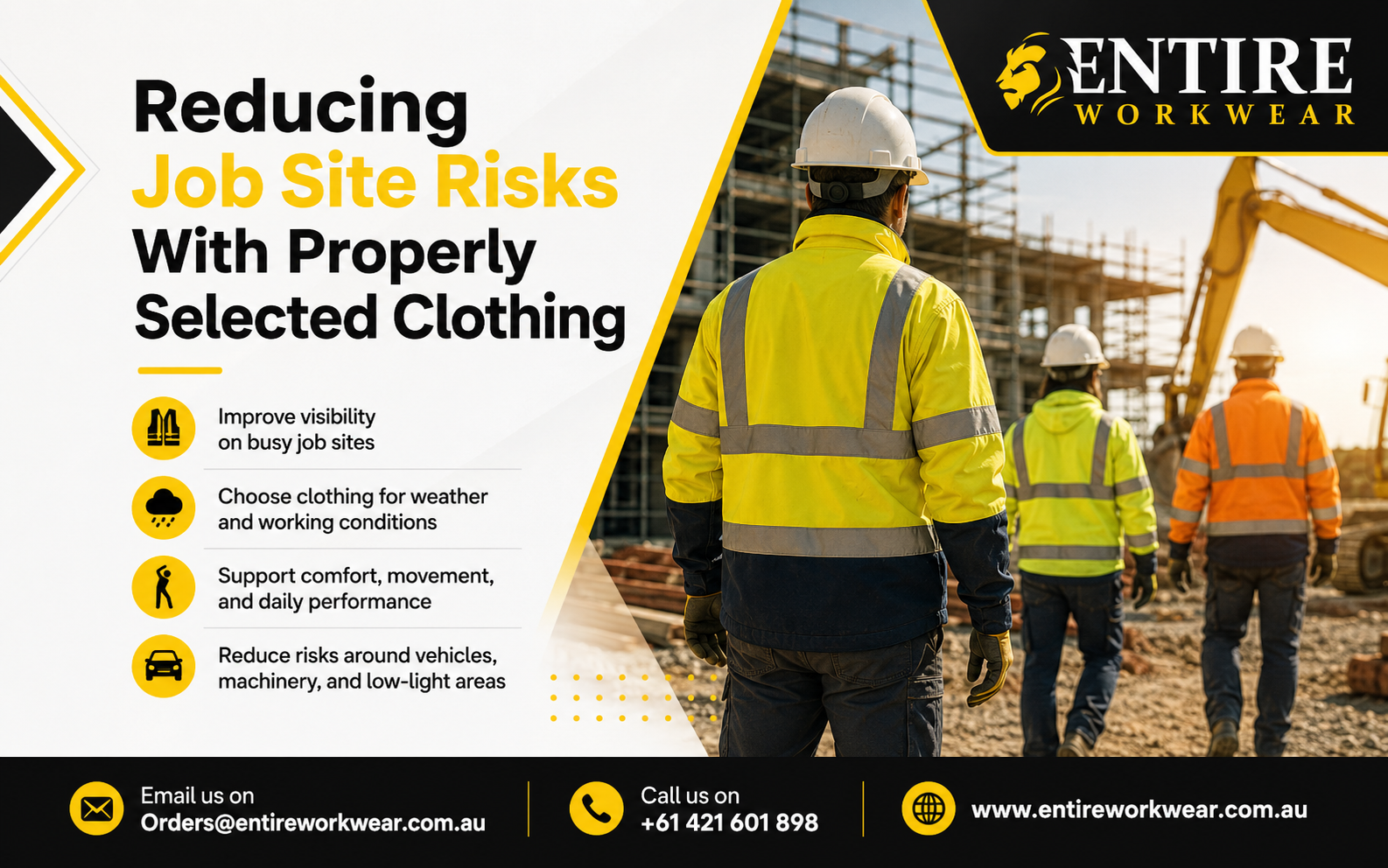 Reducing Job Site Risks With Properly Selected Clothing