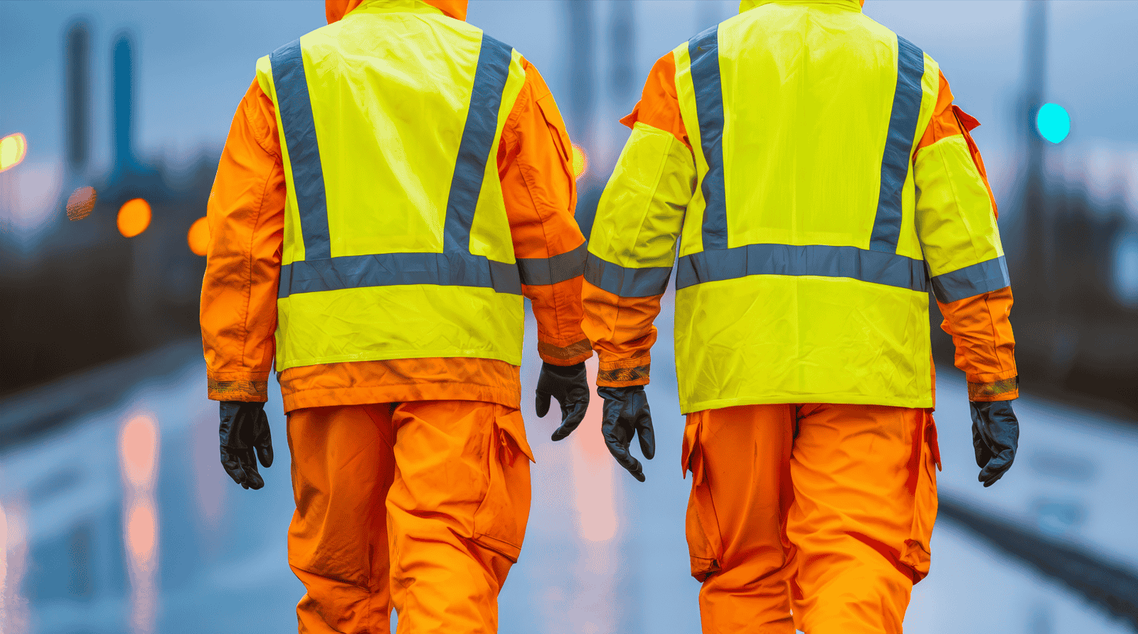 Looking slick and safe at work with the best hi vis workwear