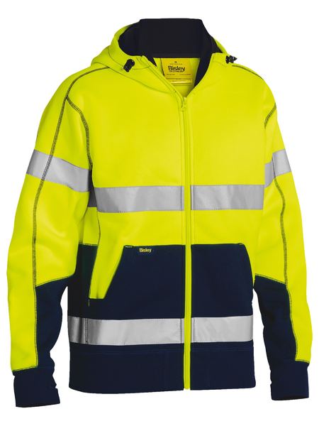 Taped Hi Vis Fleece Hoodie BK6819T