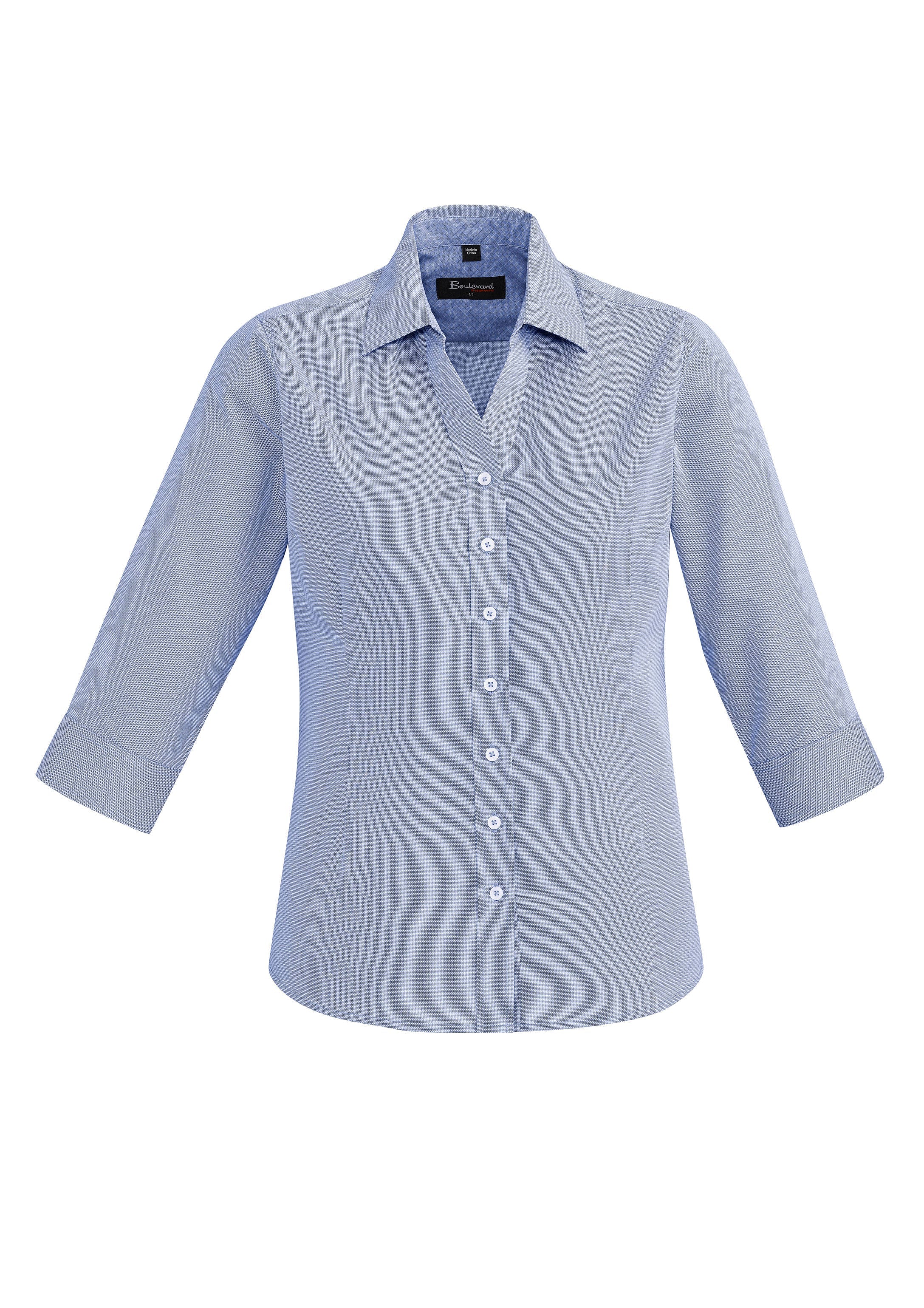 BIZ CORPORATES Womens Hudson 3/4 Sleeve Shirt 40311