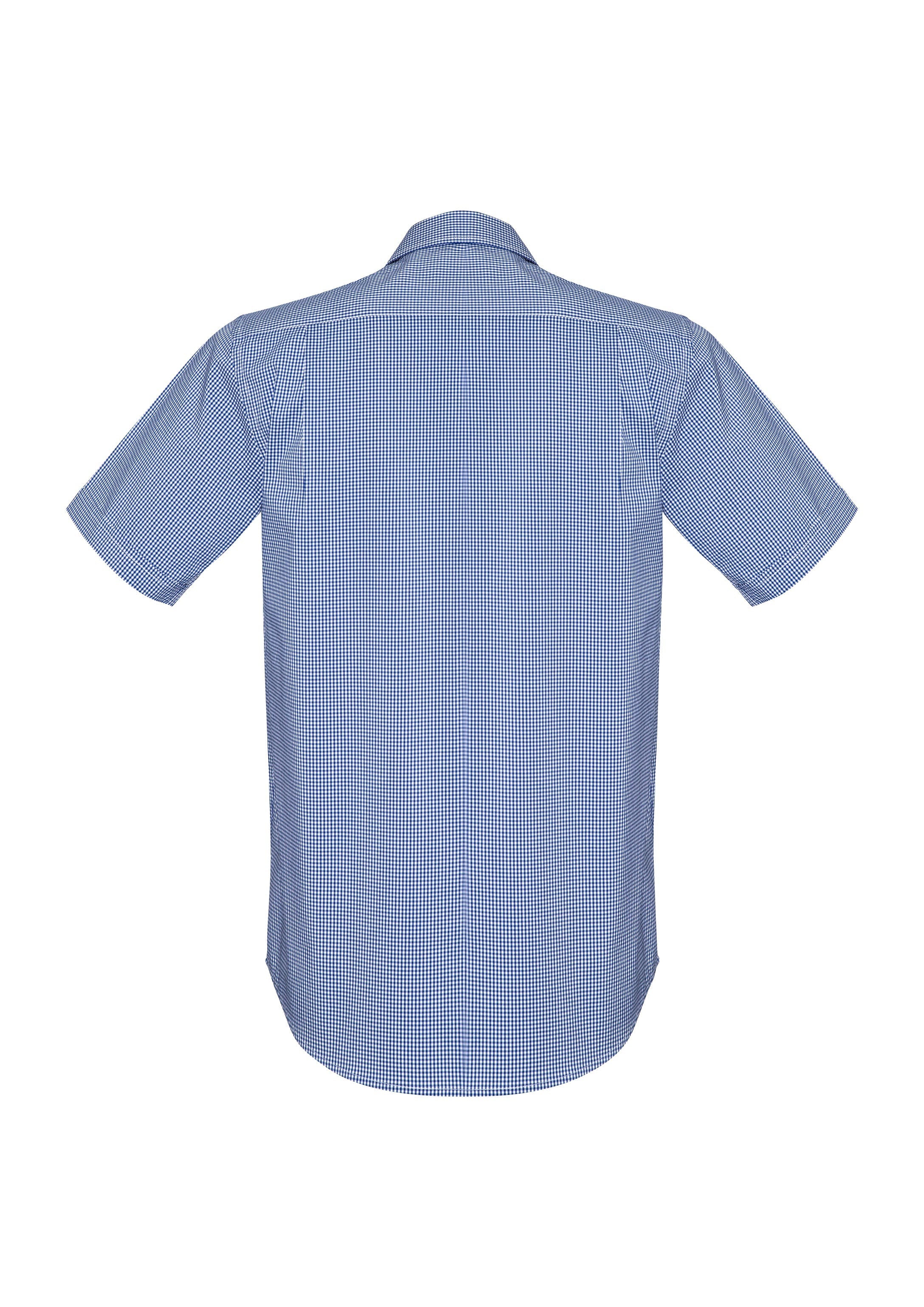 BIZ CORPORATES Mens Newport Short Sleeve Shirt 42522