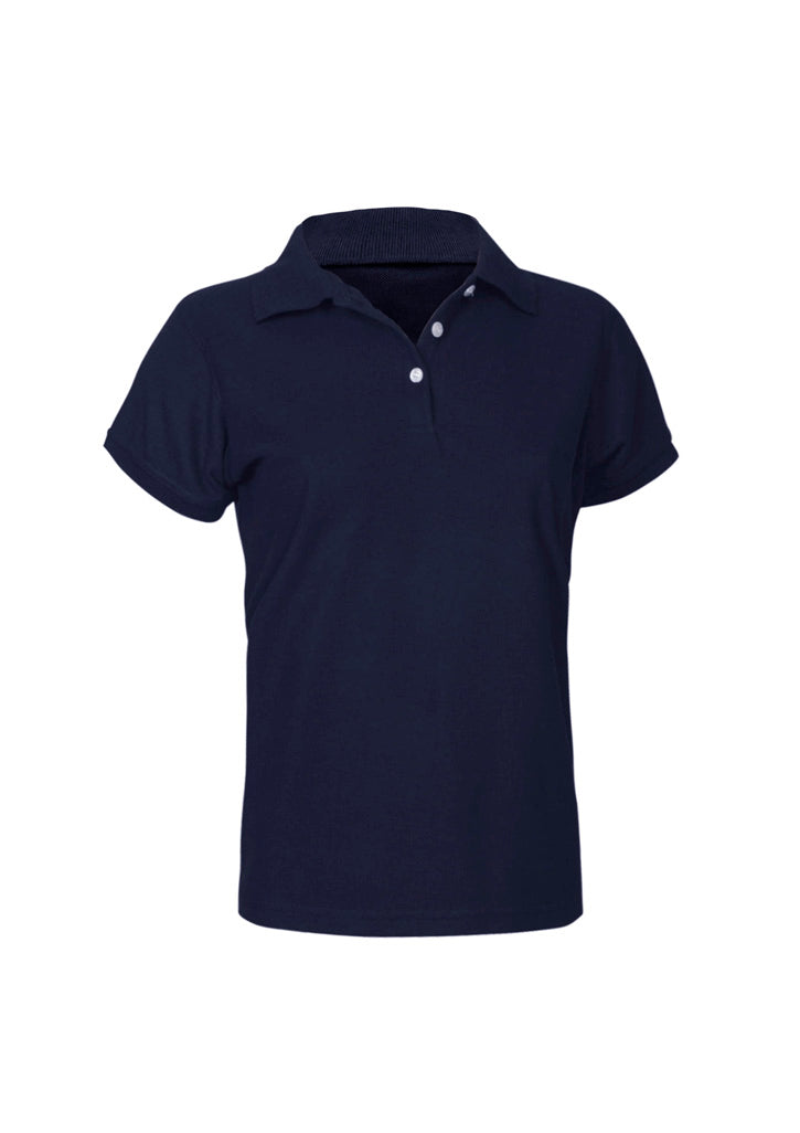 BIZ COLLECTION Womens Neon Short Sleeve Polo P2125