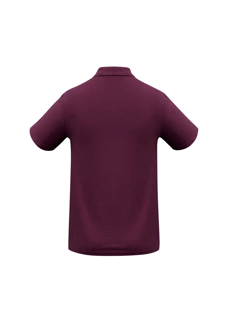 BIZ COLLECTION Mens Crew Short Sleeve Polo P400MS