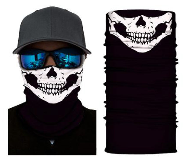 Simba Bandana face mask Neck Gaiter Smiley Skull S104