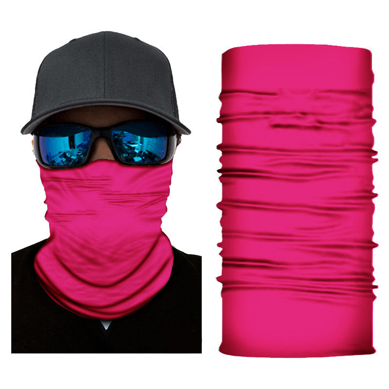 Simba Bandana face mask Neck Gaiter Plain Pink S335