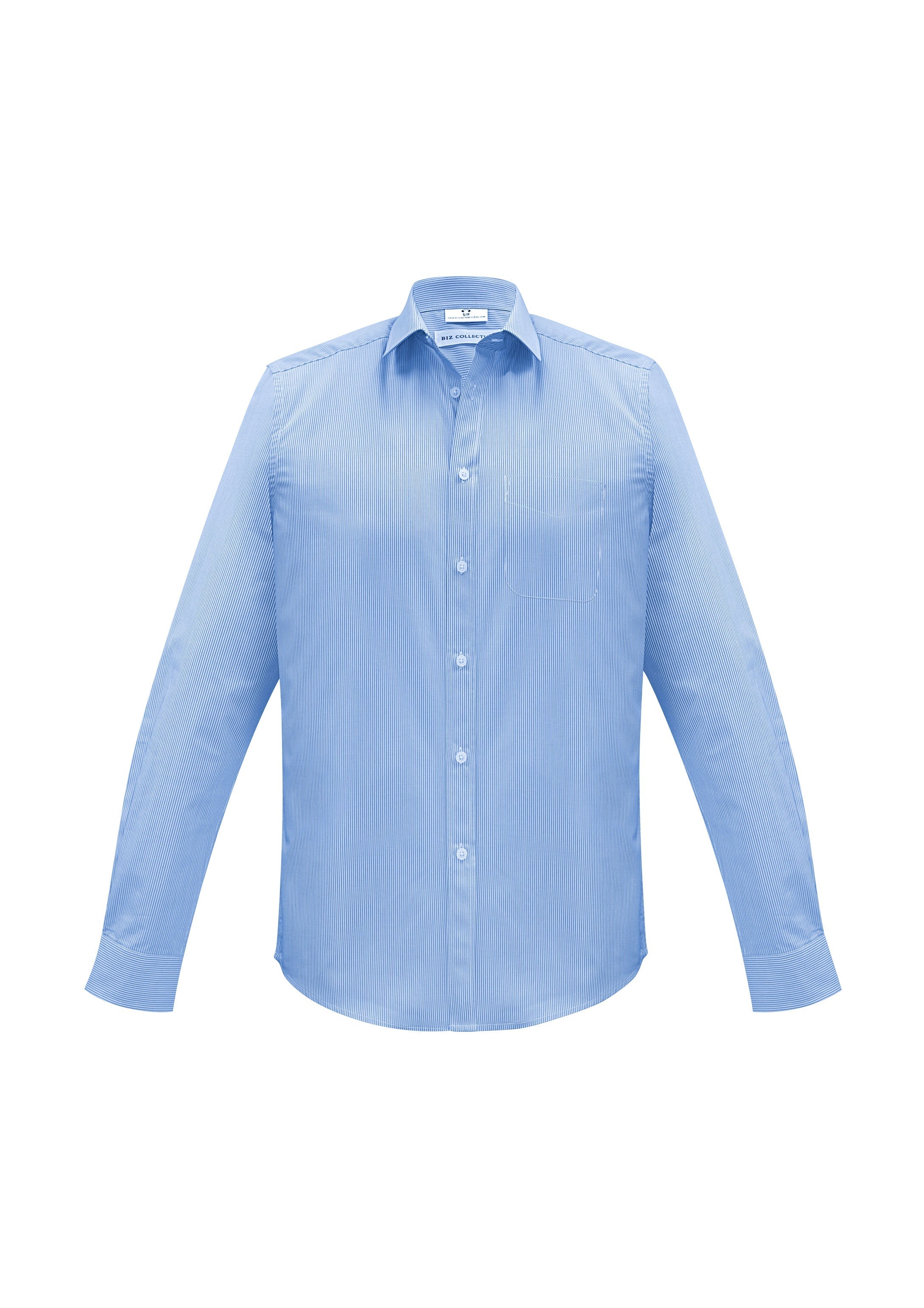 BIZ COLLECTION Mens Euro Long Sleeve Shirt S812ML