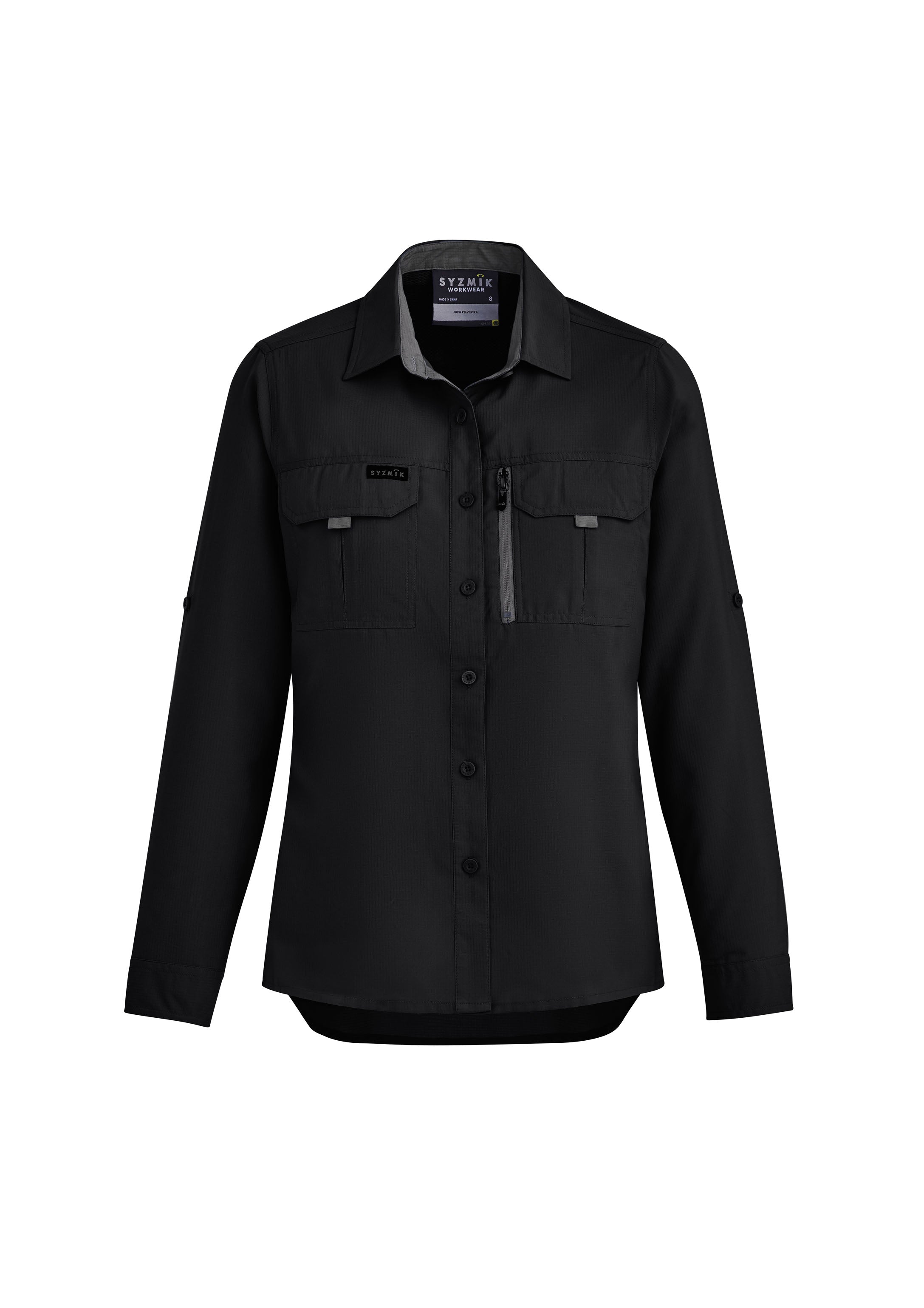 SYZMIK Womens Outdoor Long Sleeve Shirt ZW760